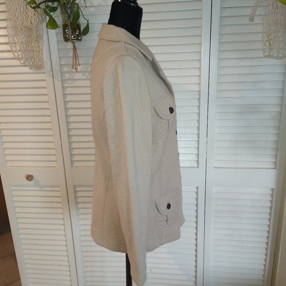 Coldwater Creek Lightweight Quilted Button-Front Jacket – Extra Small - Picture 4 of 9